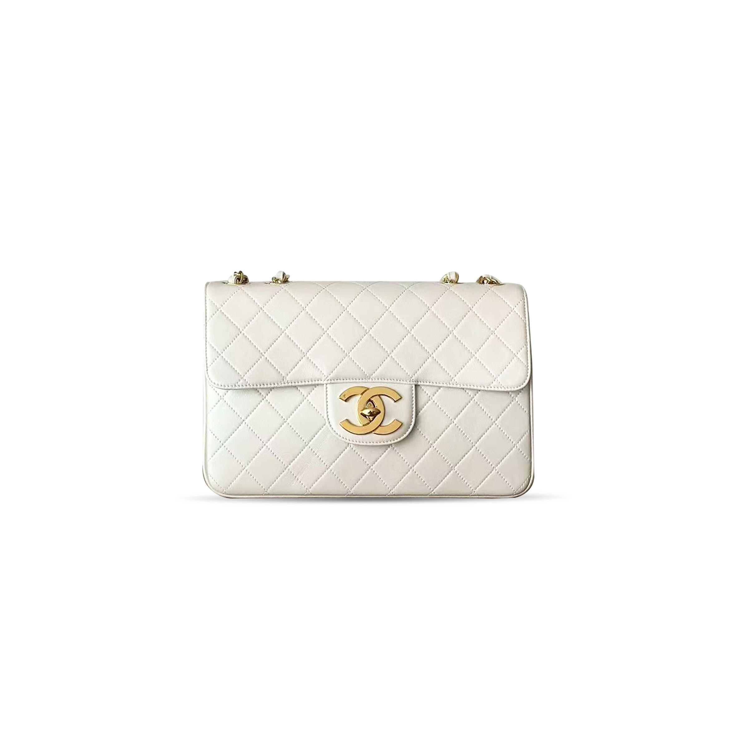 CHANEL VINTAGE CLASSIC FLAP BAG (30*20*8cm)